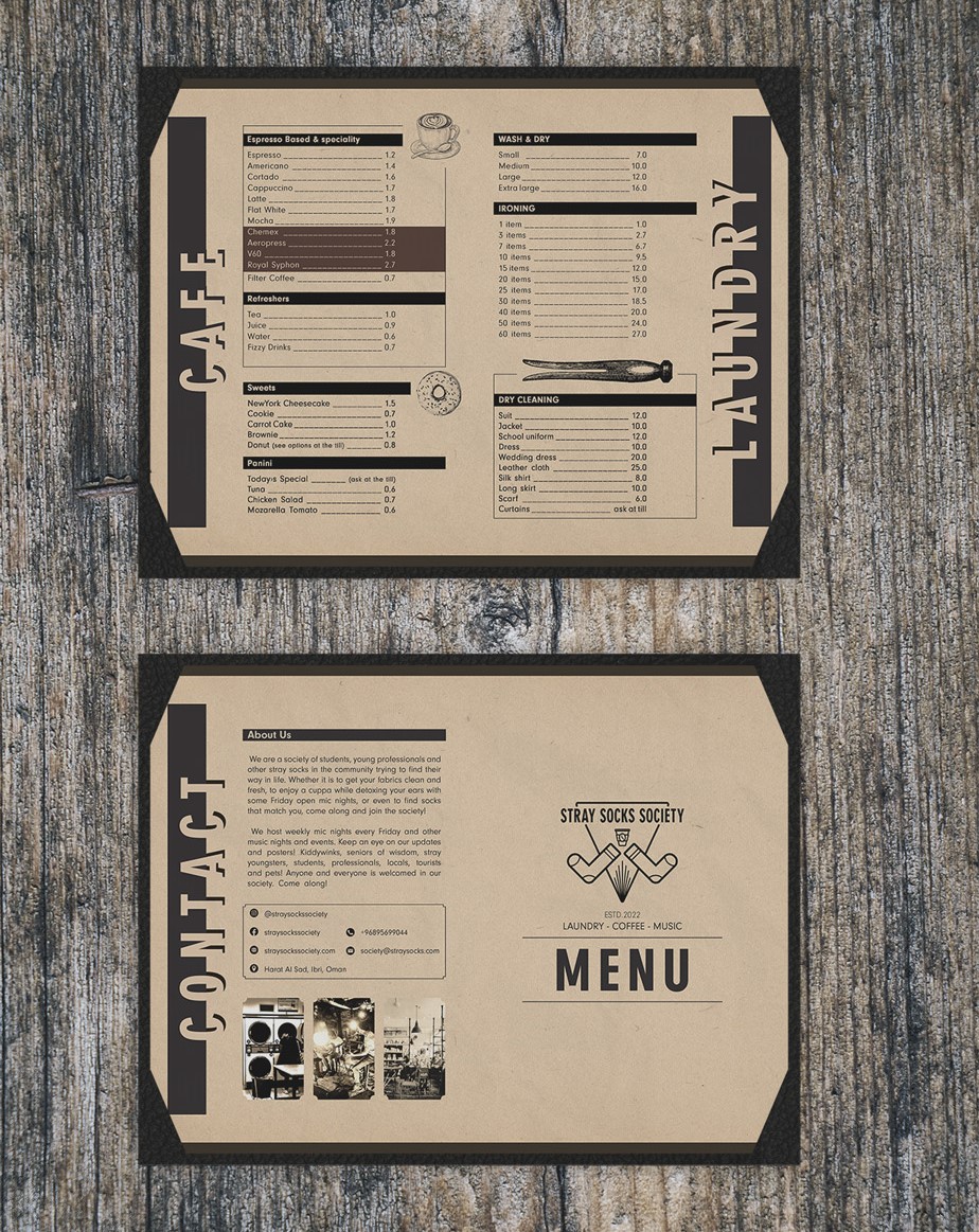 Menu Design for SSS